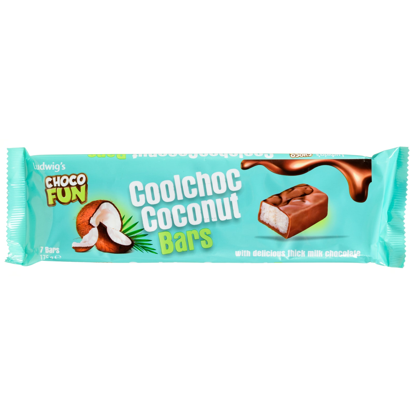 Μπάρα Σοκολάτας Καρύδα 7x25g