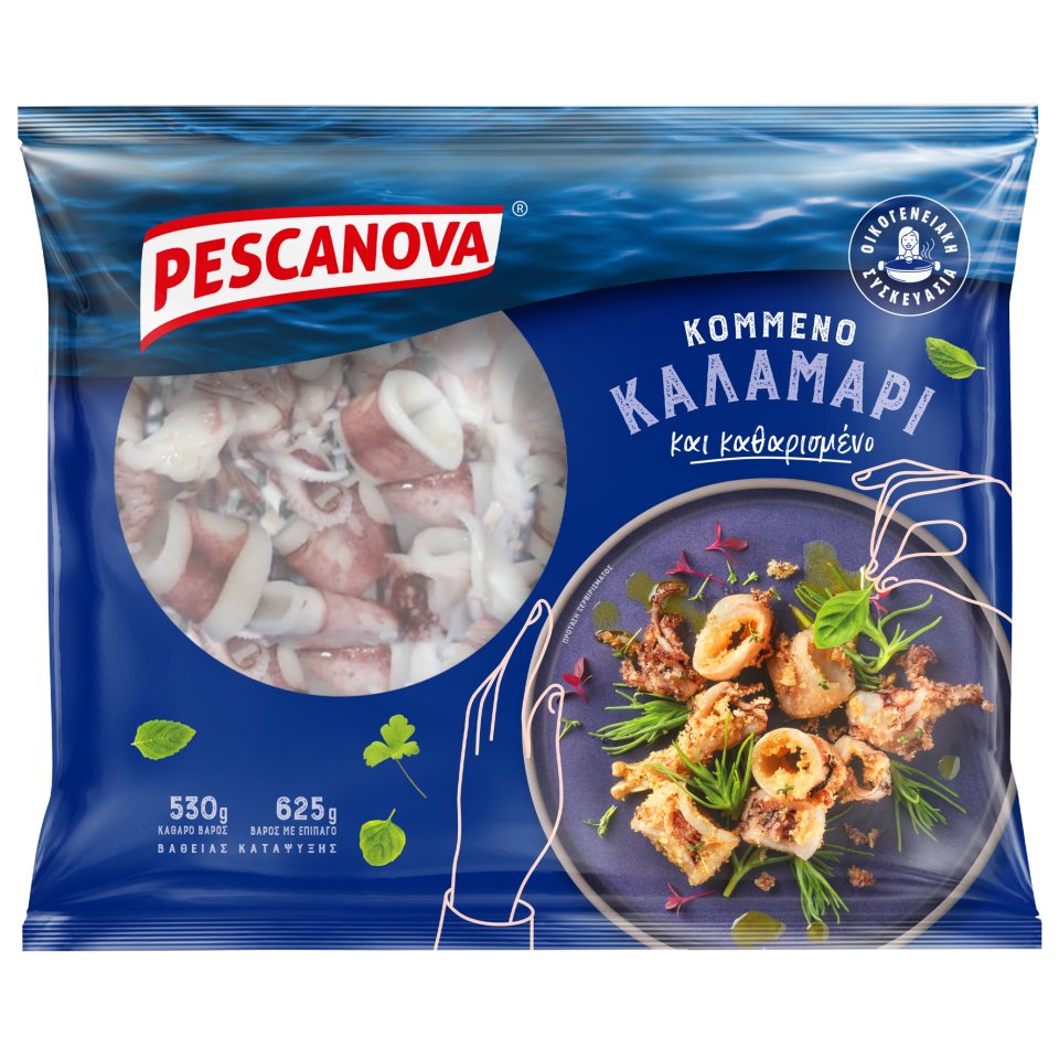 PESCANOVA Καλαμάρι Κομμένο και Καθαρισμένο 530g