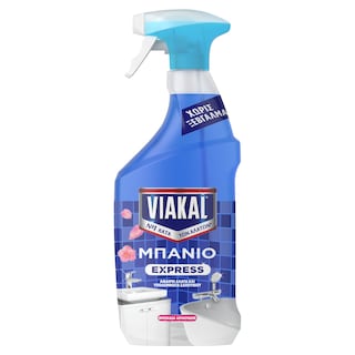 VIAKAL | Καθαριστικό Express Μπάνιο Λουλούδια 800ml