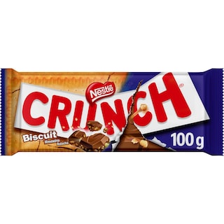 CRUNCH | Σοκολάτα Γάλακτος Μπισκότο Χωρίς Γλουτένη 100g