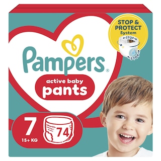 PAMPERS | Πάνες Βρακάκι Pants Νο7 74 Τεμάχια