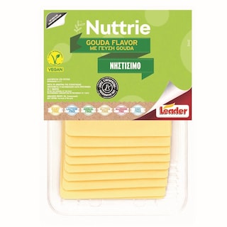 ΕΛΛΗΝΙΚΕΣ ΦΑΡΜΕΣ | Nuttrie Vegan Νηστίσιμο Γεύση Gouda Φέτες 200g
