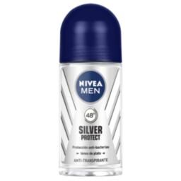 NIVEA | FOR MEN | Αποσμητικό Roll On Silver Protect 50ml
