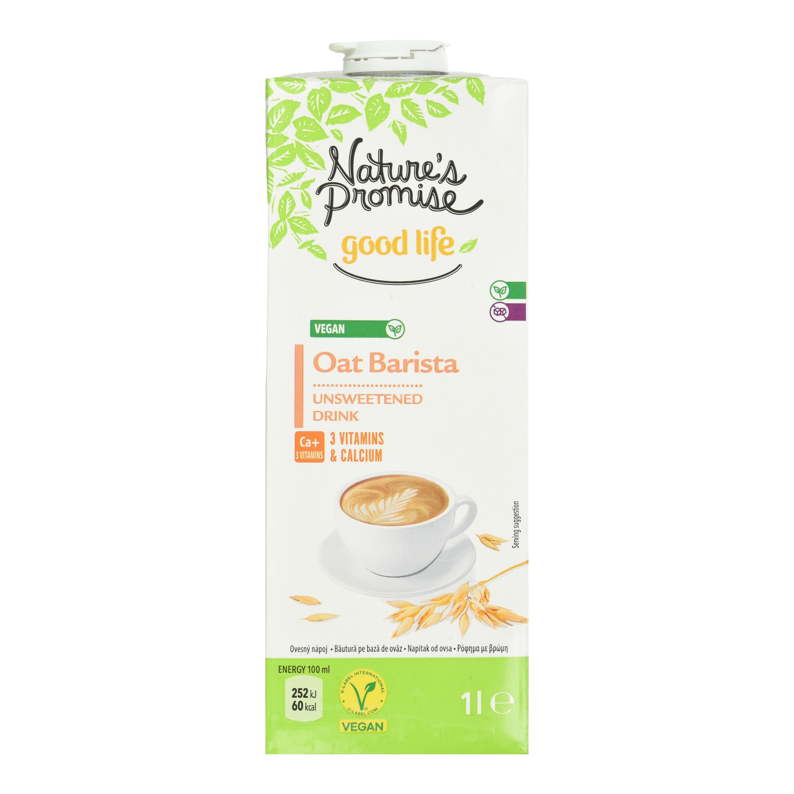 NATURE'S PROMISE Ρόφημα Βρώμης Barista Vegan 1lt