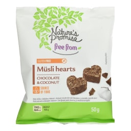 NATURE'S PROMISE | Σνακ Βρώμης Σοκολάτα Καρύδα Χωρίς Γλουτένη 50g