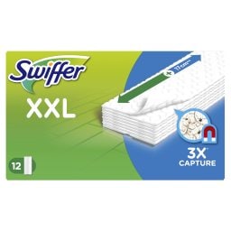 SWIFFER | Στεγνά Πανάκια XXL Ανταλλακτικά 12 Τεμάχια