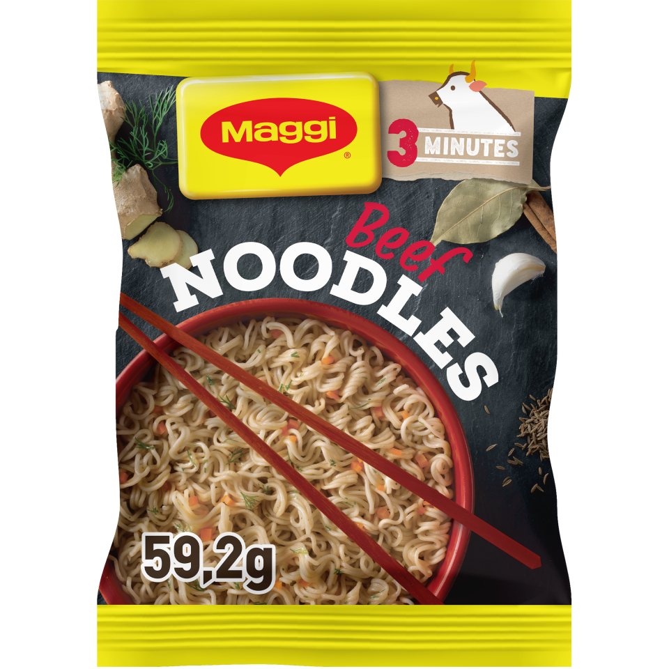 MAGGI Noodles Βοδινό 59.2g