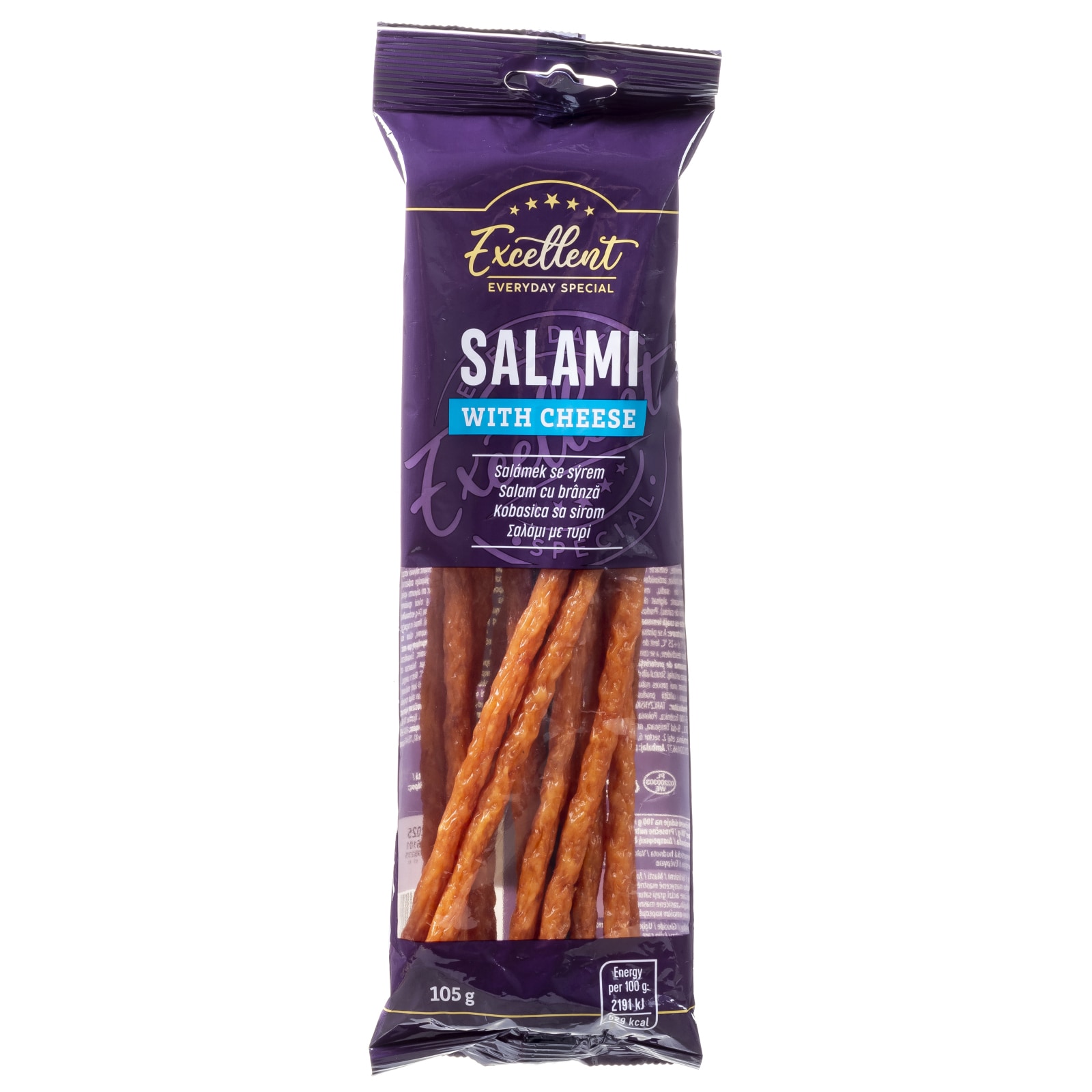 EXCELLENT Σαλάμι με Τυρί 105g