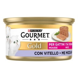 GOURMET | GOLD | Cat Food Mousse Beef for Kittens 85g