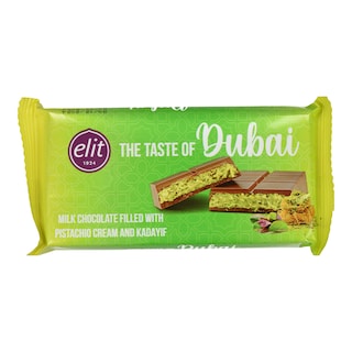 ELIT | Σοκολάτα Γάλακτος Dubai Φιστίκι Κανταΐφι 90g