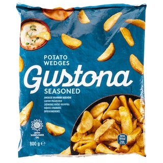 GUSTONA | Πατάτες Κυδωνάτες Προτηγανισμένες Κατεψυγμένες 800g