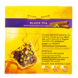 LIPTON | Τσάι Μαύρο Κανέλα Chai 20x1.7g