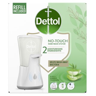 DETTOL | Αυτόματη Συσκευή Αντιβακτηριδιακού Κρεμοσάπουνου Aloe 250ml