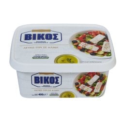 ΒΙΚΟΣ ΤΥΡΟΚΟΜΙΚΑ | Λευκό Τυρί Bίκος σε Άλμη 400g