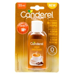 CANDEREL | Υποκατάστατο Καστανής Ζάχαρης Υγρό 55ml
