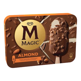 MAGIC | Παγωτό Ξυλάκι Αμύγδαλο 4x75g
