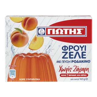 ΓΙΩΤΗΣ | Φρουί Ζελέ Ροδάκινο Χωρίς Ζάχαρη 14.5g