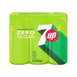 7UP | FREE | Αναψυκτικό 7UP Free Κουτί 6x330ml
