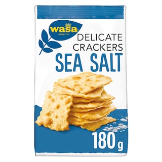 WASA | WASA DELICATE CRACKERS SEA SALT 12X0.18GR  216ΓΡ