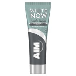 AIM | WHITE NOW | Οδοντόκρεμα Smile Detox Άμεση Λεύκανση 75ml