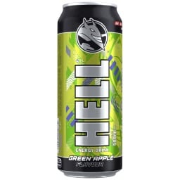 HELL | Ενεργειακό Ποτό Green Apple 500ml