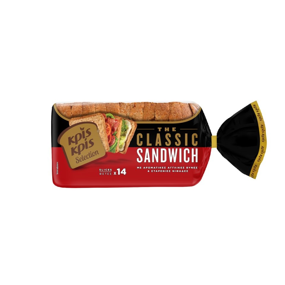 ΚΡΙΣ ΚΡΙΣ Ψωμί Selection Τhe Classic Sandwich 360g