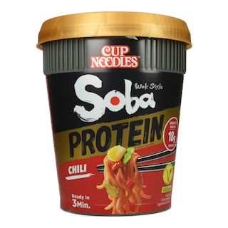 NISSIN | Noodles Cup Soba Protein Τσίλι 93g