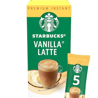 STARBUCKS | Στιγμιαίος Καφές Vanilla Latte 5x21.5g