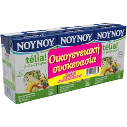 ΝΟΥΝΟΥ | Κρέμα Γάλακτος Τelia 3% 3x200ml