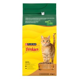 FRISKIES | Ξηρά Τροφή Γάτας Κοτόπουλο & Γαλοπούλα με Λαχανικά 2kg