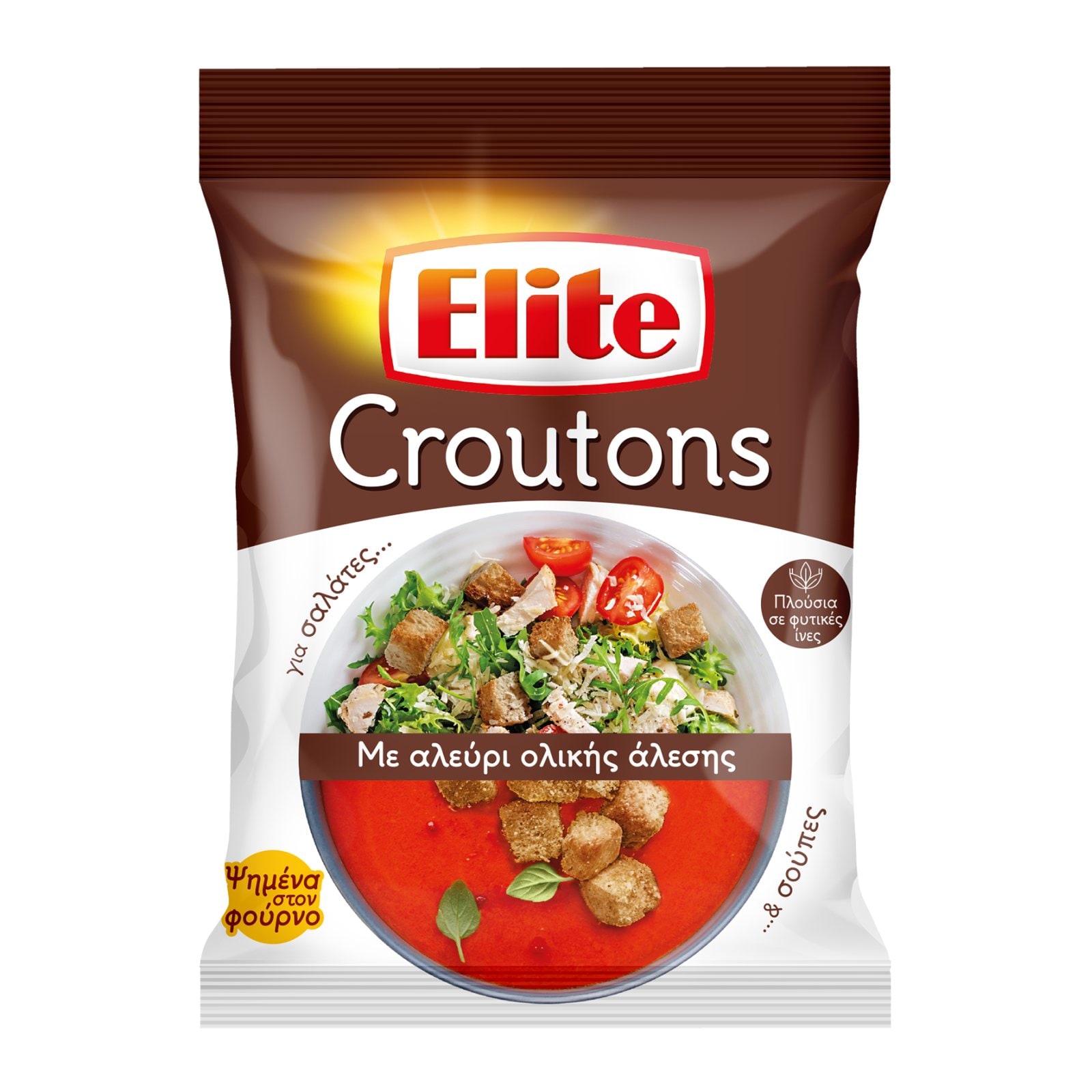 ELITE Κρουτόν Ολικής Άλεσης 75g