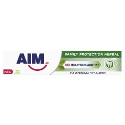 AIM | HERBAL | Οδοντόκρεμα Family Protection Herbal 75ml