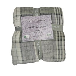 LAURA ASHLEY | Κουβέρτα Flannel 160x220cm 1 Τεμάχιο
