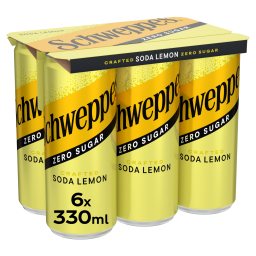 SCHWEPPES | Σόδα με Λεμόνι 6x330ml