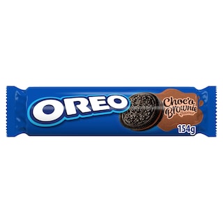 OREO Μπισκότα Γεμιστά Choco Brownie 154g