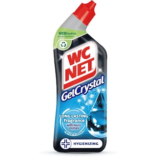 WC NET | Υγρό Καθαριστικό Λεκάνης Gel Crystal Blue Fresh 750ml