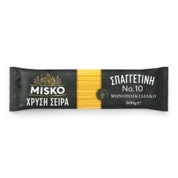 MISKO | Μακαρόνια Σπαγγετίνη Νο10 Χρυσή Σειρά 500g