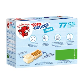 LA VACHE QUI RIT | Τυροβουτιές Light με Κριτσίνια 140g
