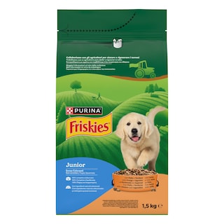FRISKIES | Dry Dog Food Junior Chicken Vegetables 1.5kg