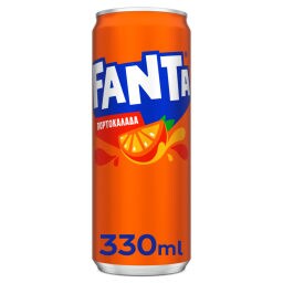 FANTA | Αναψυκτικό Πορτοκαλάδα Κόκκινη Κουτί 330ml