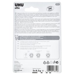 UHU | Κόλλα Stick 3x8.2g
