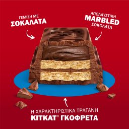 KITKAT | Γκοφρέτα Διπλή Σοκολάτα 99g