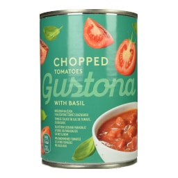 GUSTONA | Τομάτα Ψιλοκομμένη με Βασιλικό 400g