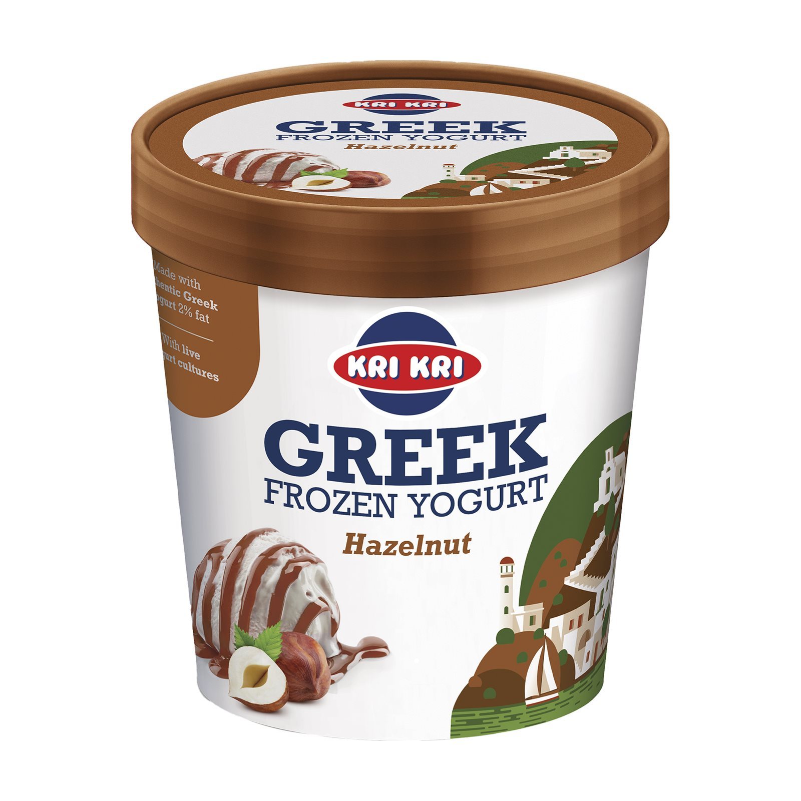 ΚΡΙ ΚΡΙ Παγωτό Frozen Yogurt Hazelnut 320g