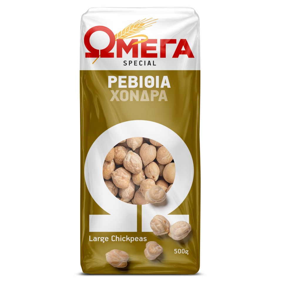 ΩΜΕΓΑ Ρεβύθια Χονδρά 500 gr