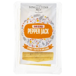 SINGLETONS | Τυρί Pepper Jack Φέτες 150g