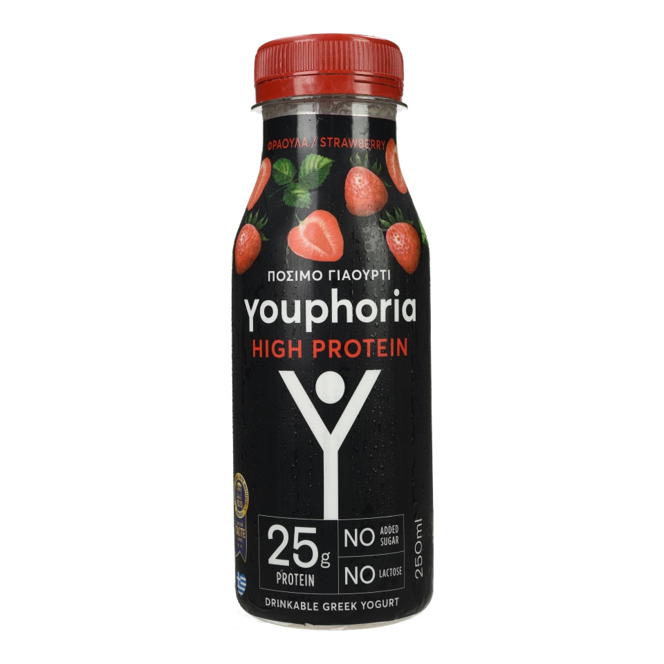 Ρόφημα Γιαουρτιού High Protein Φράουλα 250ml