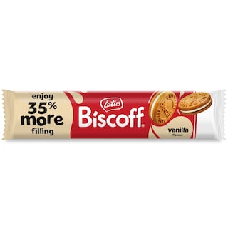 LOTUS | Μπισκότα Γεμιστά Biscoff Βανίλια 154g