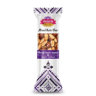 JANNIS | JANNIS MIXED NUT BAR 40G