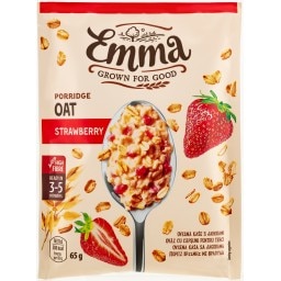 EMMA | Πόριτζ Βρώμης Φράουλα 65g